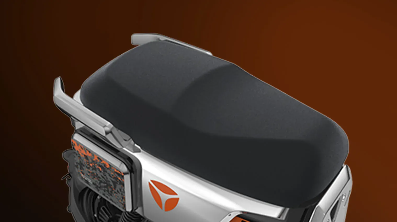 Selle du GFX6 avec le porte-bagages arrière